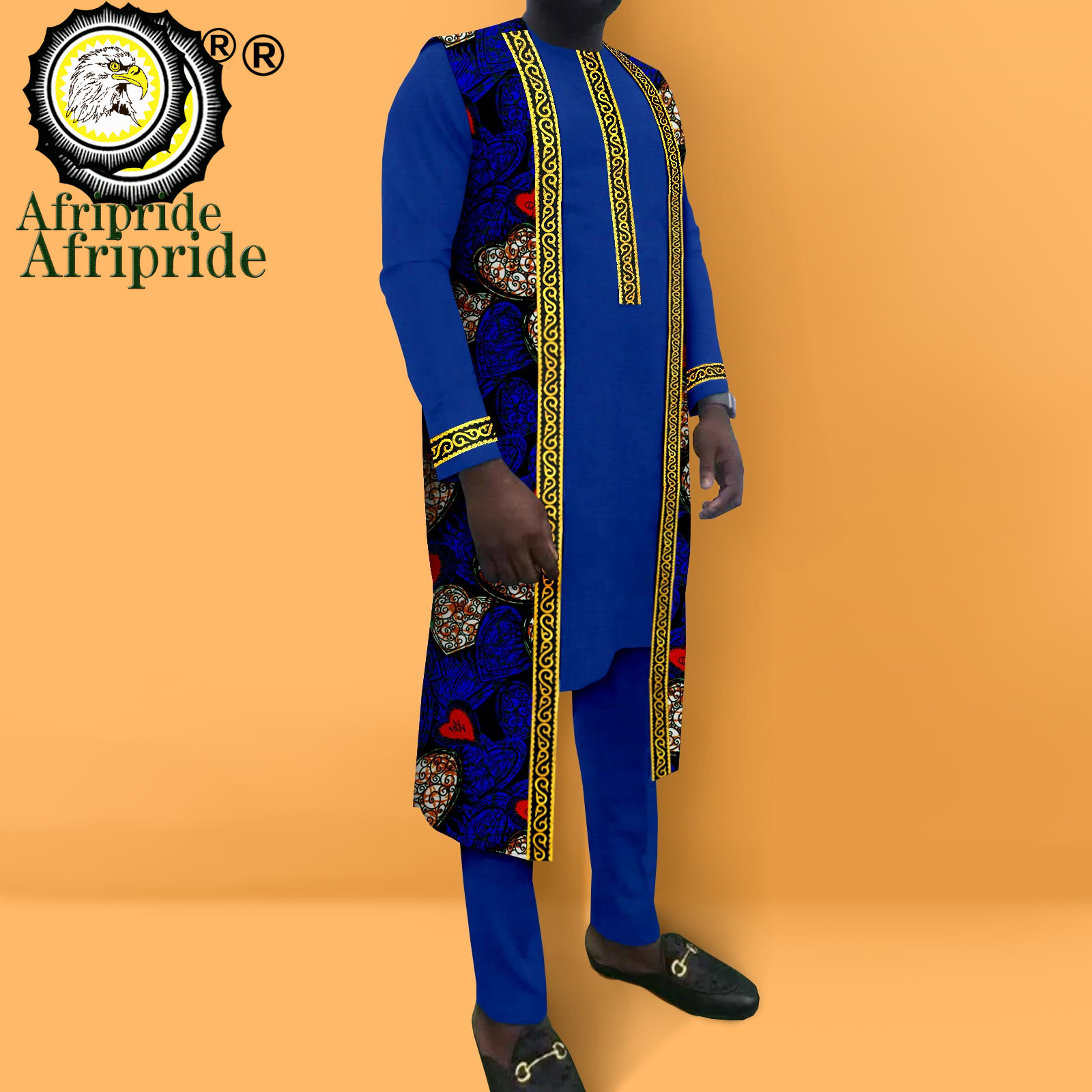 Dashiki Shirt Men - الملابس الأفريقية للرجال طباعة سترة التطريز