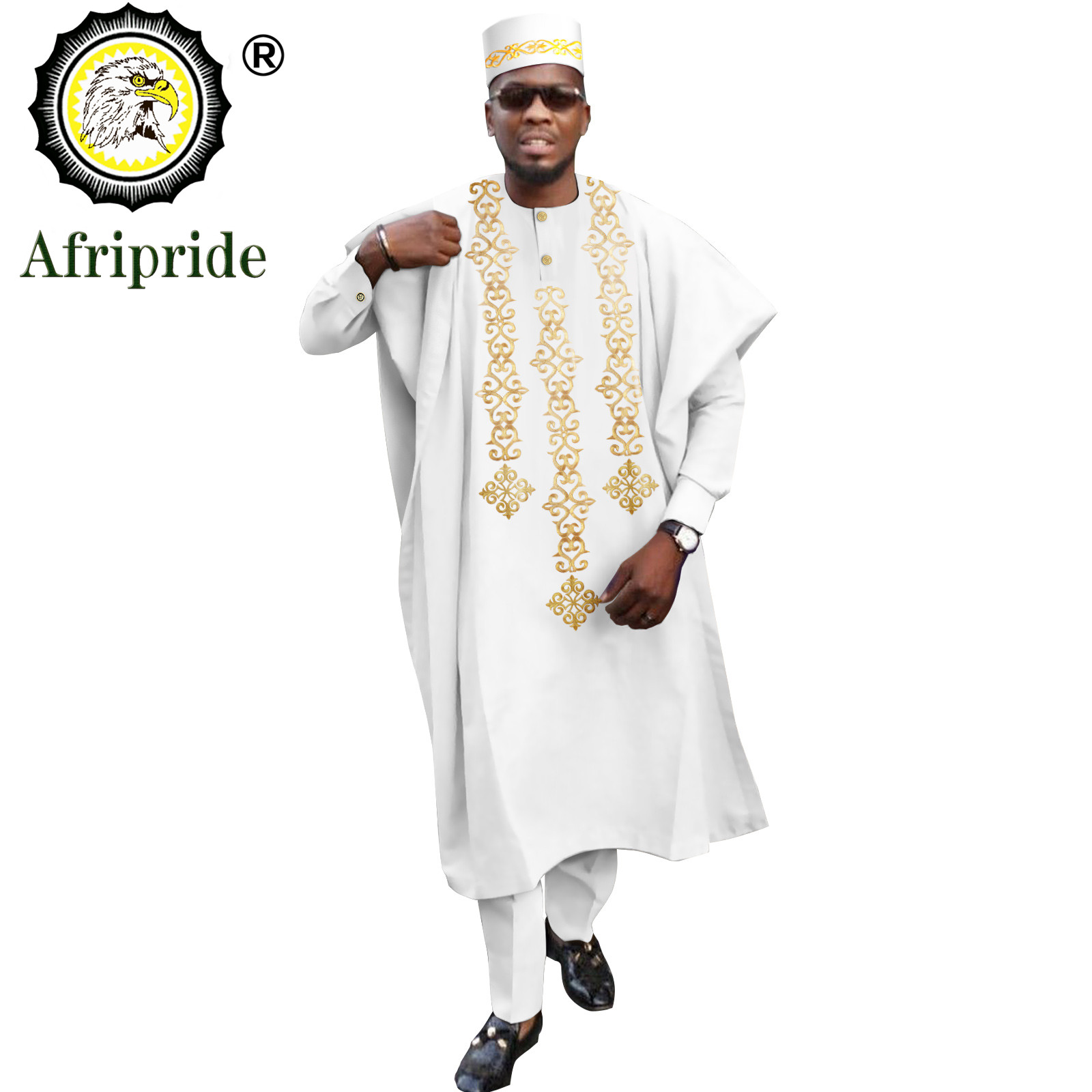 Dashiki Shirt Men - التقليدية الأفريقية الملابس للرجال التطريز Agbada