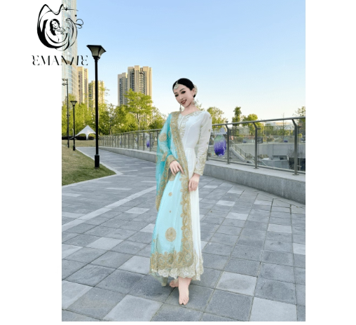 ملابس هندية تقليدية للنساء زي  - مراجعة Salwar Kameez Set وسعره