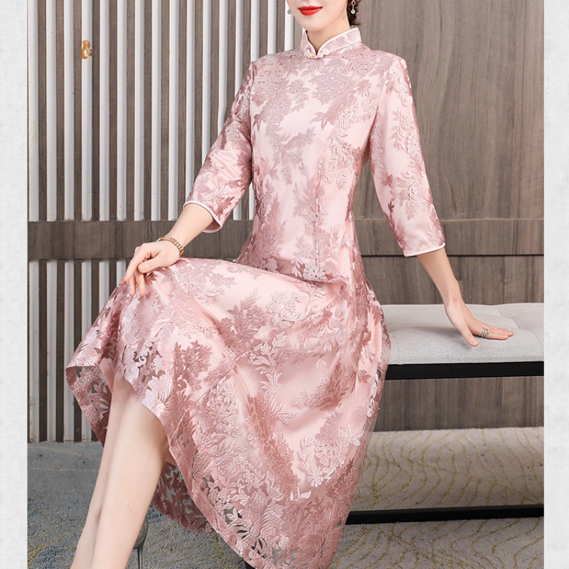 أنيقة المرأة Aodai فيتنام شيون - مراجعة Ao Dai Vietnam Dress وسعره