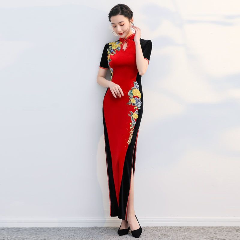 المرأة فيتنام آو داي شيونغسام  - مراجعة Ao Dai Vietnam Dress وسعره