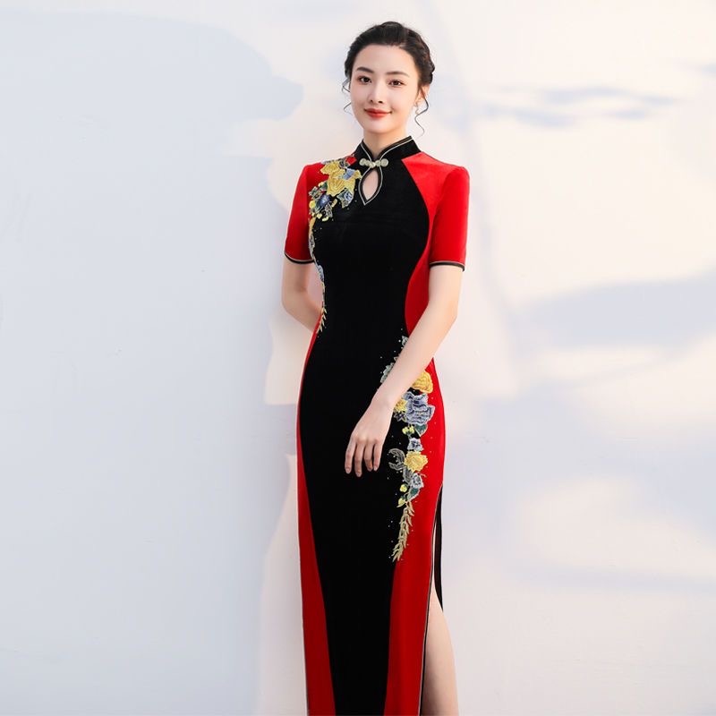المرأة فيتنام آو داي شيونغسام  - مراجعة Ao Dai Vietnam Dress وسعره