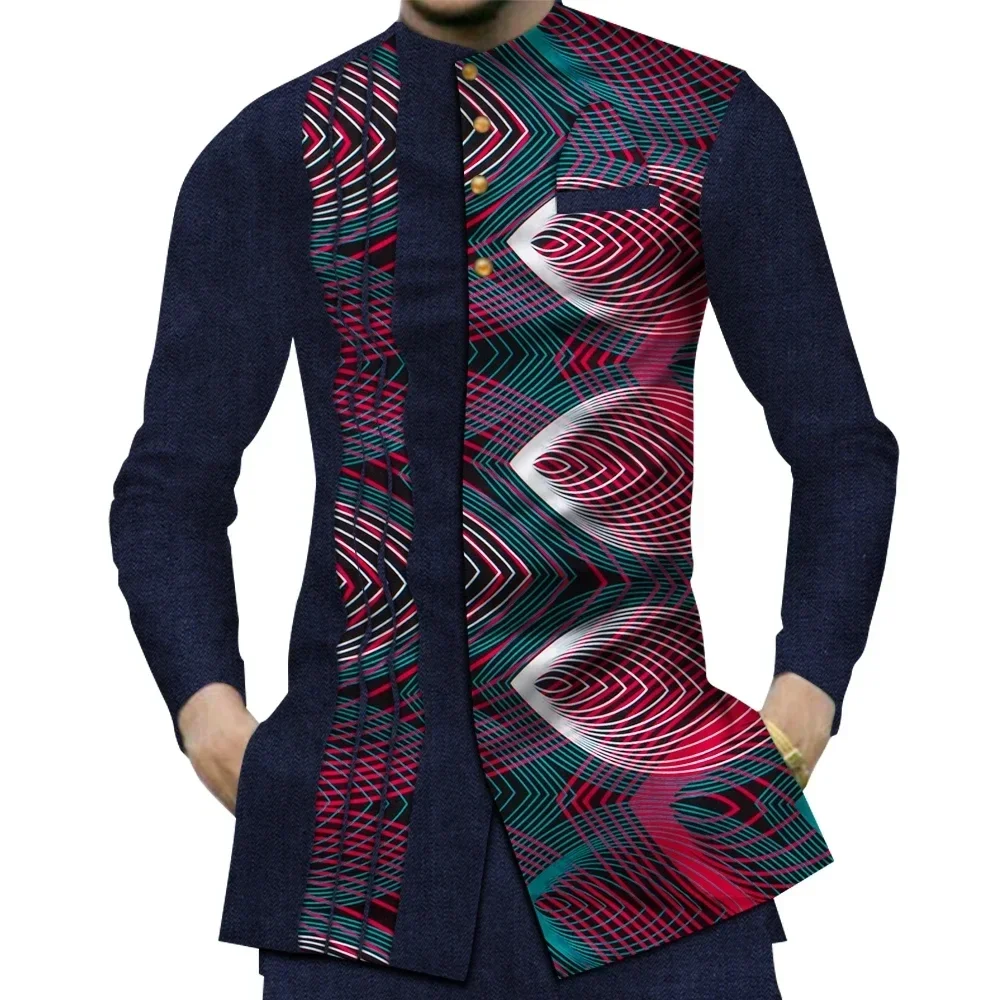 ملابس أفريقية غير رسمية 100% ق - مراجعة Dashiki Shirt Men وسعره