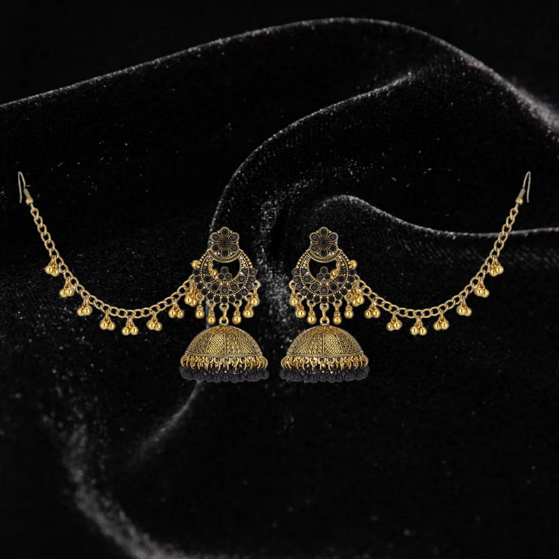 أقراط عتيقة الطراز بوهيمية بتص - مراجعة Ethnic Fashion Wear For Women وسعره