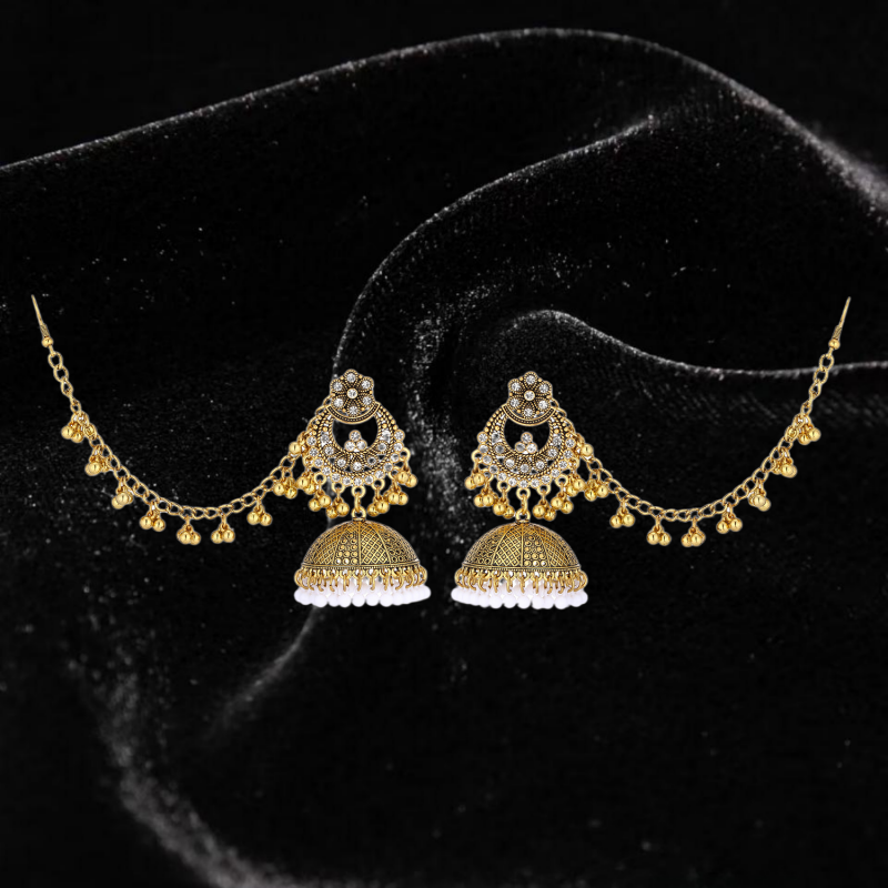 أقراط عتيقة الطراز بوهيمية بتص - مراجعة Ethnic Fashion Wear For Women وسعره