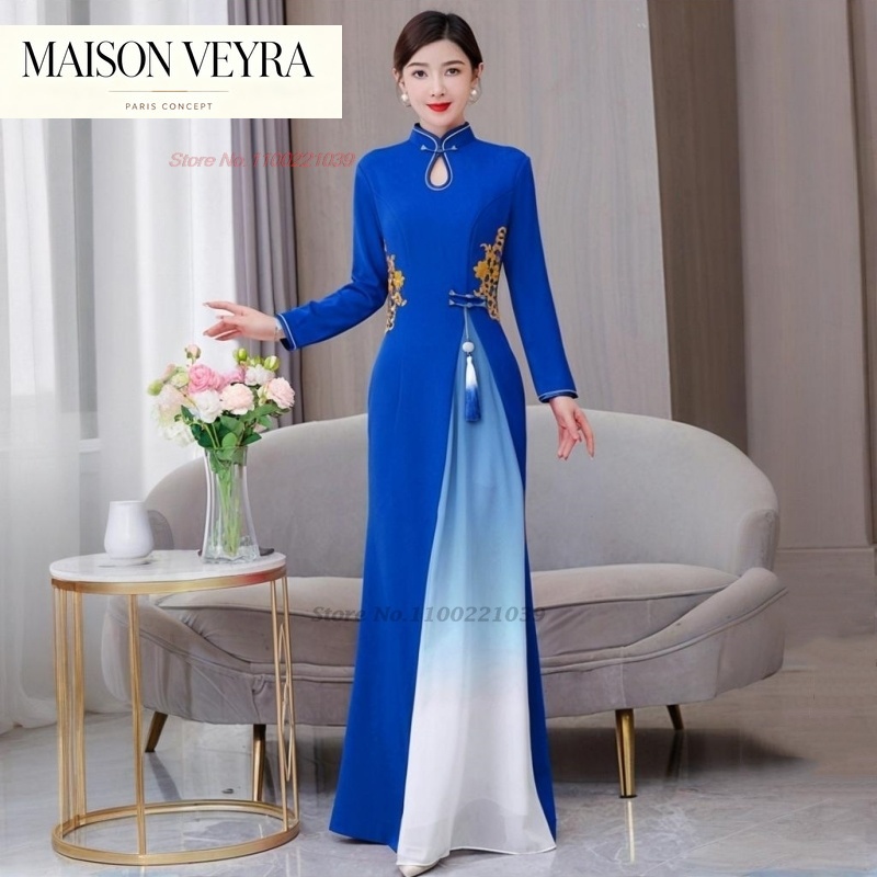 فستان فيتنامي تقليدي 2026، أود - مراجعة Ao Dai Vietnam Dress وسعره