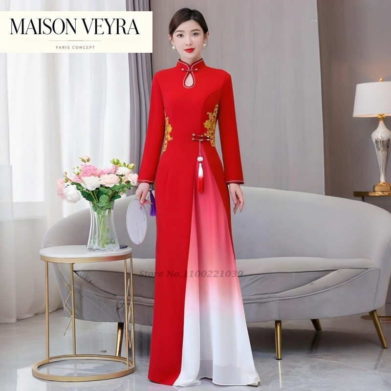 فستان فيتنامي تقليدي 2026، أود - مراجعة Ao Dai Vietnam Dress وسعره