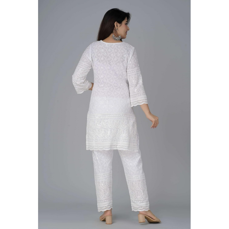 فساتين قطنية هندية من نوع تشيك - مراجعة Salwar Kameez Set وسعره