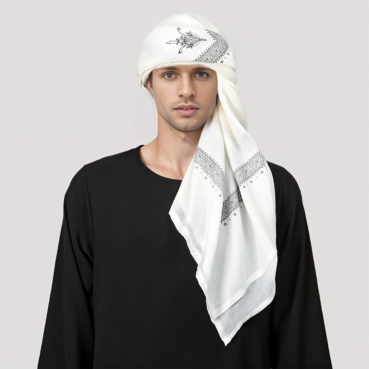 وشاح رأس رجالي بنمط عرقي عتيق، - مراجعة Fashion Ethnic Wear For Men وسعره
