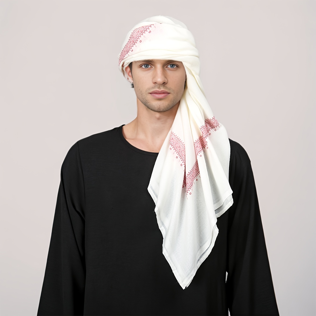 وشاح رأس رجالي بنمط عرقي عتيق، - مراجعة Fashion Ethnic Wear For Men وسعره