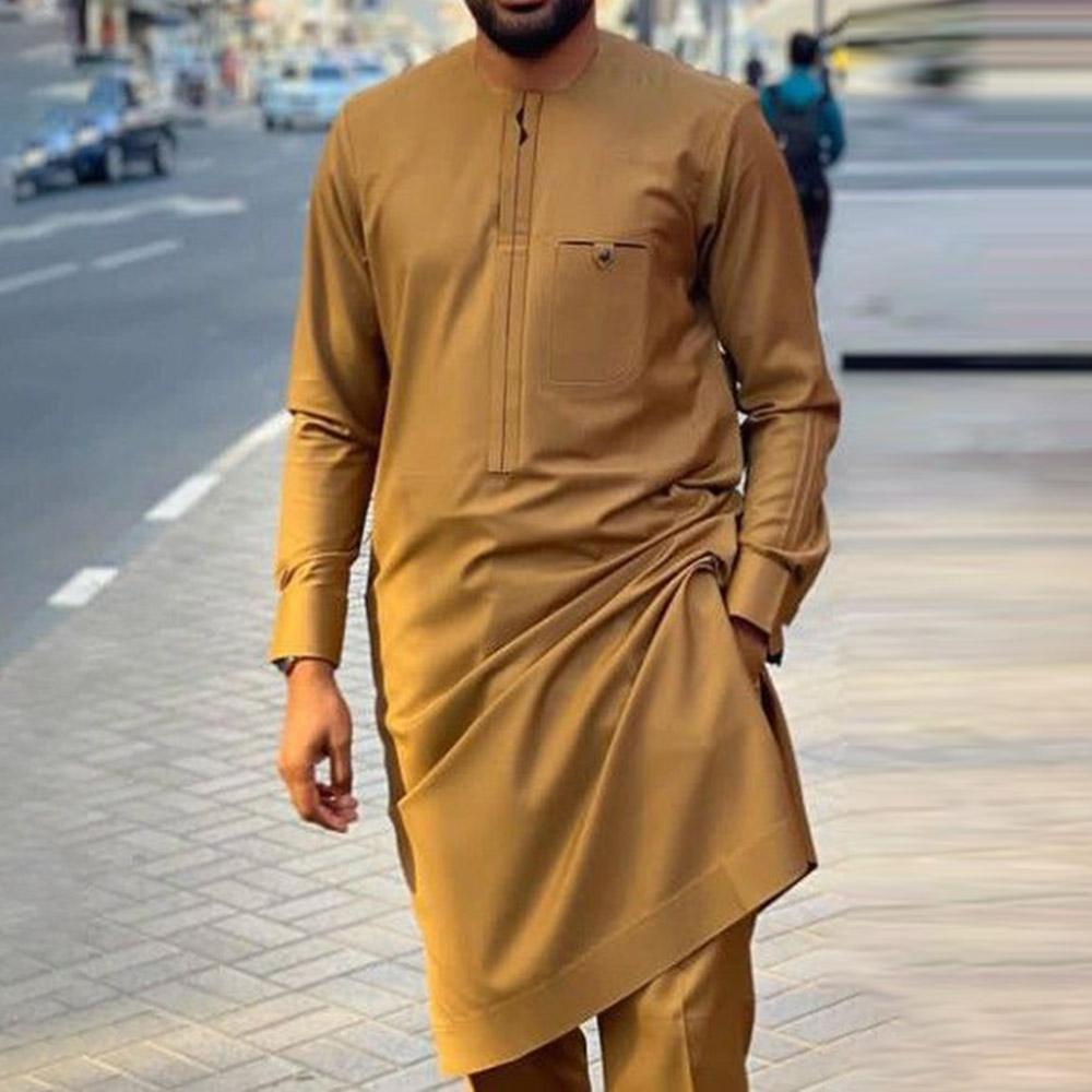 بدلة داشيكي تقليدية أفريقي للر - مراجعة Dashiki Shirt Men وسعره