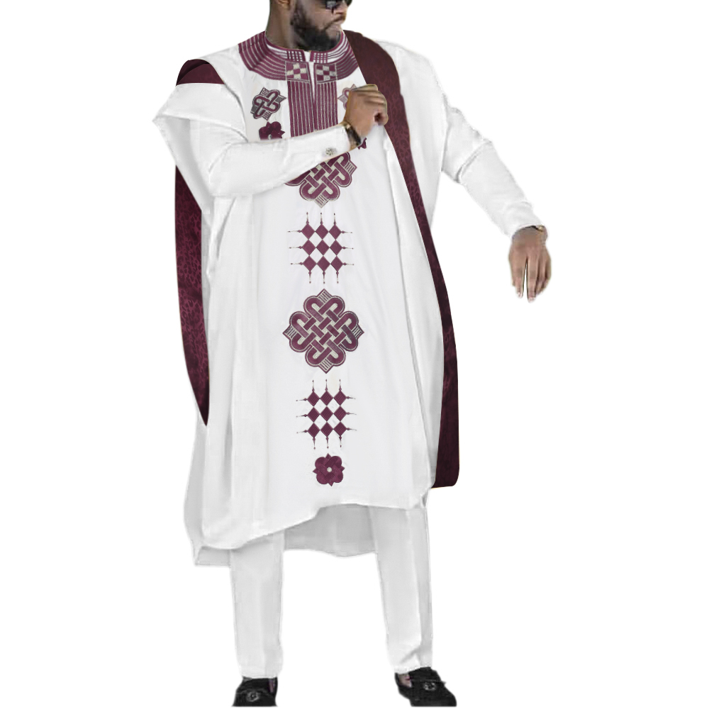H & D المطرزة Dashiki Agbada ا - مراجعة Dashiki Shirt Men وسعره