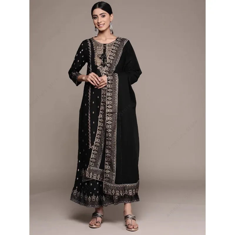 بدلة البنجابية النسائية الهندي - مراجعة Salwar Kameez Set وسعره