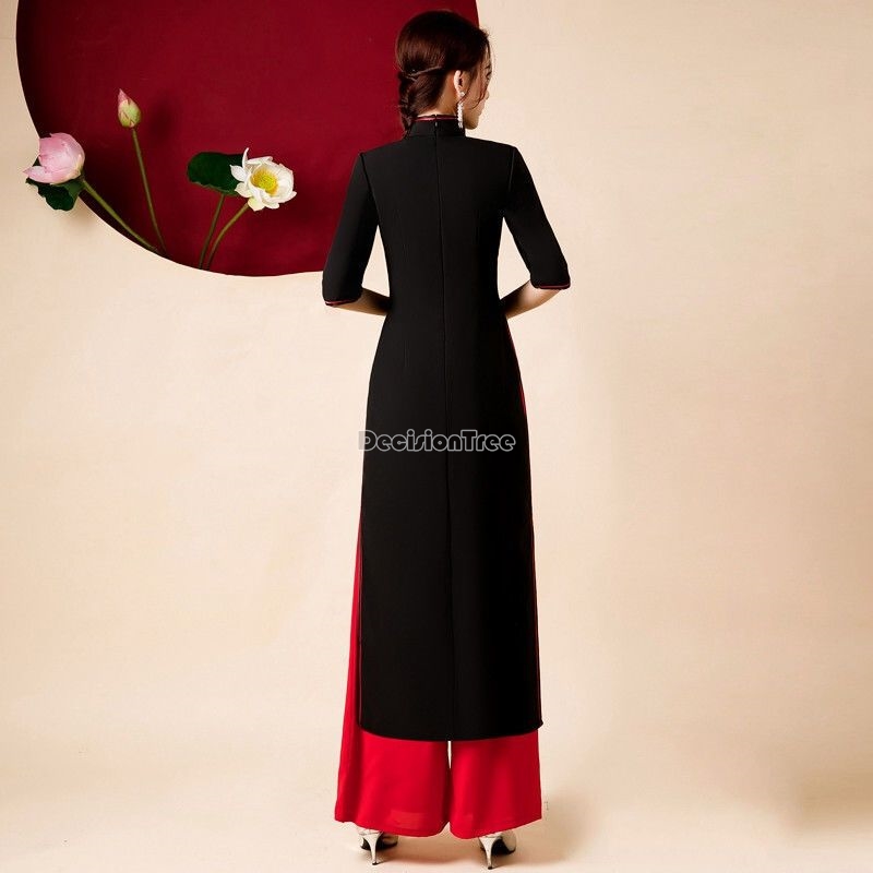 فستان تشيباو فيتنامي كلاسيكي أ - مراجعة Ao Dai Vietnam Dress وسعره