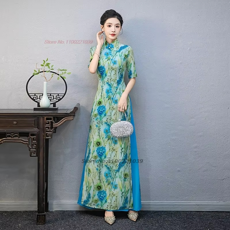 فستان فيتنام أوداي لعام 2026 ف - مراجعة Ao Dai Vietnam Dress وسعره