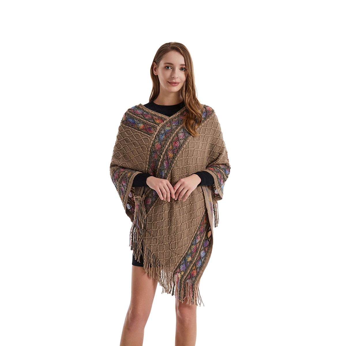 المرأة ربيع الخريف المعطف فريد - مراجعة Ethnic Fashion Way وسعره