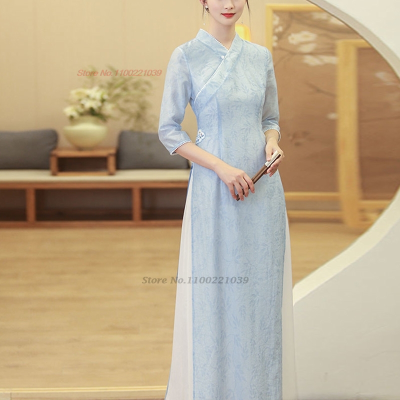 فستان فيتنامي تقليدي 2026، أود - مراجعة Ao Dai Vietnam Dress وسعره