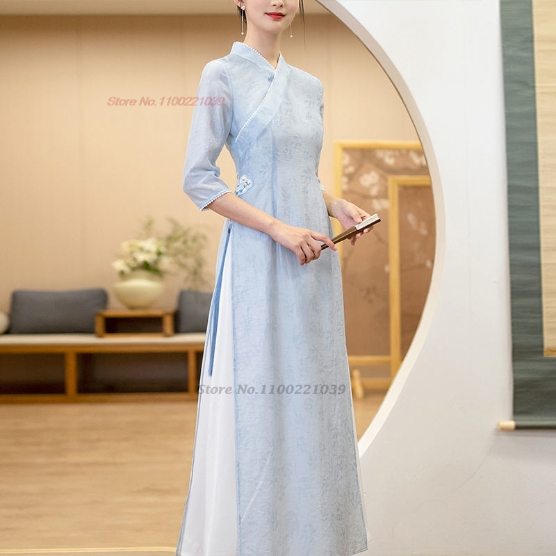 فستان فيتنامي تقليدي 2026، أود - مراجعة Ao Dai Vietnam Dress وسعره