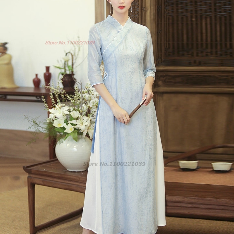 فستان فيتنامي تقليدي 2026، أود - مراجعة Ao Dai Vietnam Dress وسعره